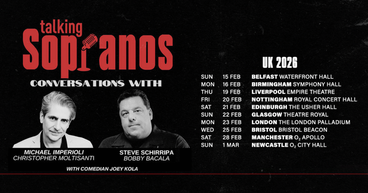 Talking Sopranos 15 February 2026 Waterfront Hall