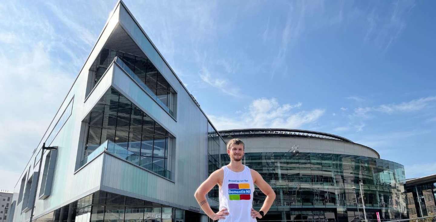 Article image for Daniel vows to be the last man standing in gruelling challenge for Dementia NI