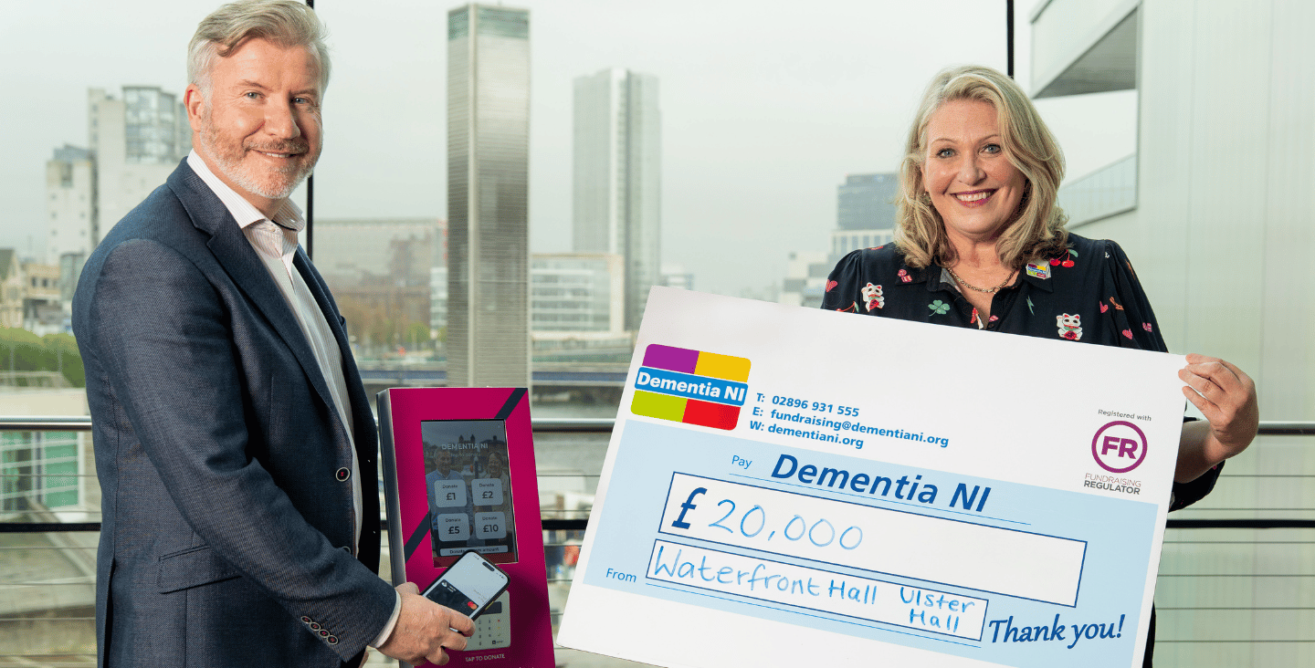 Article image for ICC Belfast, Waterfront Hall and Ulster Hall raise over £20,000 for Dementia NI