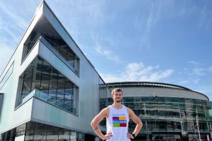 Article image for Daniel vows to be the last man standing in gruelling challenge for Dementia NI