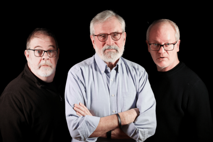 Article image for Grimes and McKee Come Face to Face With Gerry Adams 32 Years After Broadcast Ban