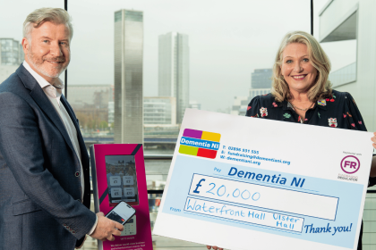 Article image for ICC Belfast, Waterfront Hall and Ulster Hall raise over £20,000 for Dementia NI