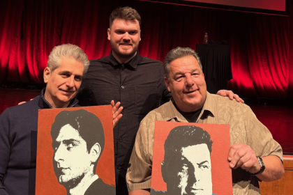 Article image for Local artist stunned after secret visit from Bob Dylan