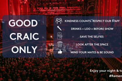 Article image for Waterfront Hall & Ulster Hall share important reminder to customers ahead of a busy Christmas season