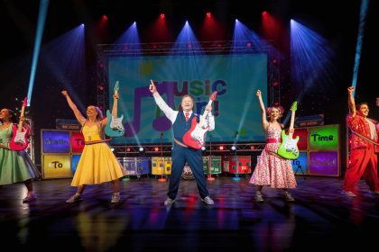 Article image for CBeebies megastar Justin Fletcher is back on tour with a brand-new live show, Justin Time to Rock!